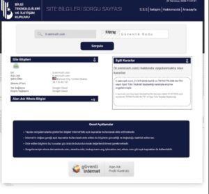 Semrush Türkiye bağlantısına erişim engeli kararı çıktı 4 tr semrush sitesine engel208502 1