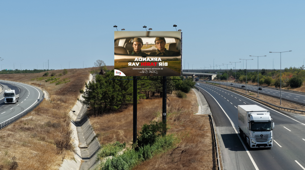 Ankara Sigorta’dan 30 Ağustos’a özel “Arkanda Bir Tarih Var” kampanyası 3 Ankara Sigorta, 30 Ağustos Zafer Bayramı için hazırladığı “Arkanda Bir Tarih Var” kampanyasında billboardların arka yüzünü iletişim alanına dönüştürdü. |TÜRKİYE'DE İŞ DÜNYASI DERGİSİ
