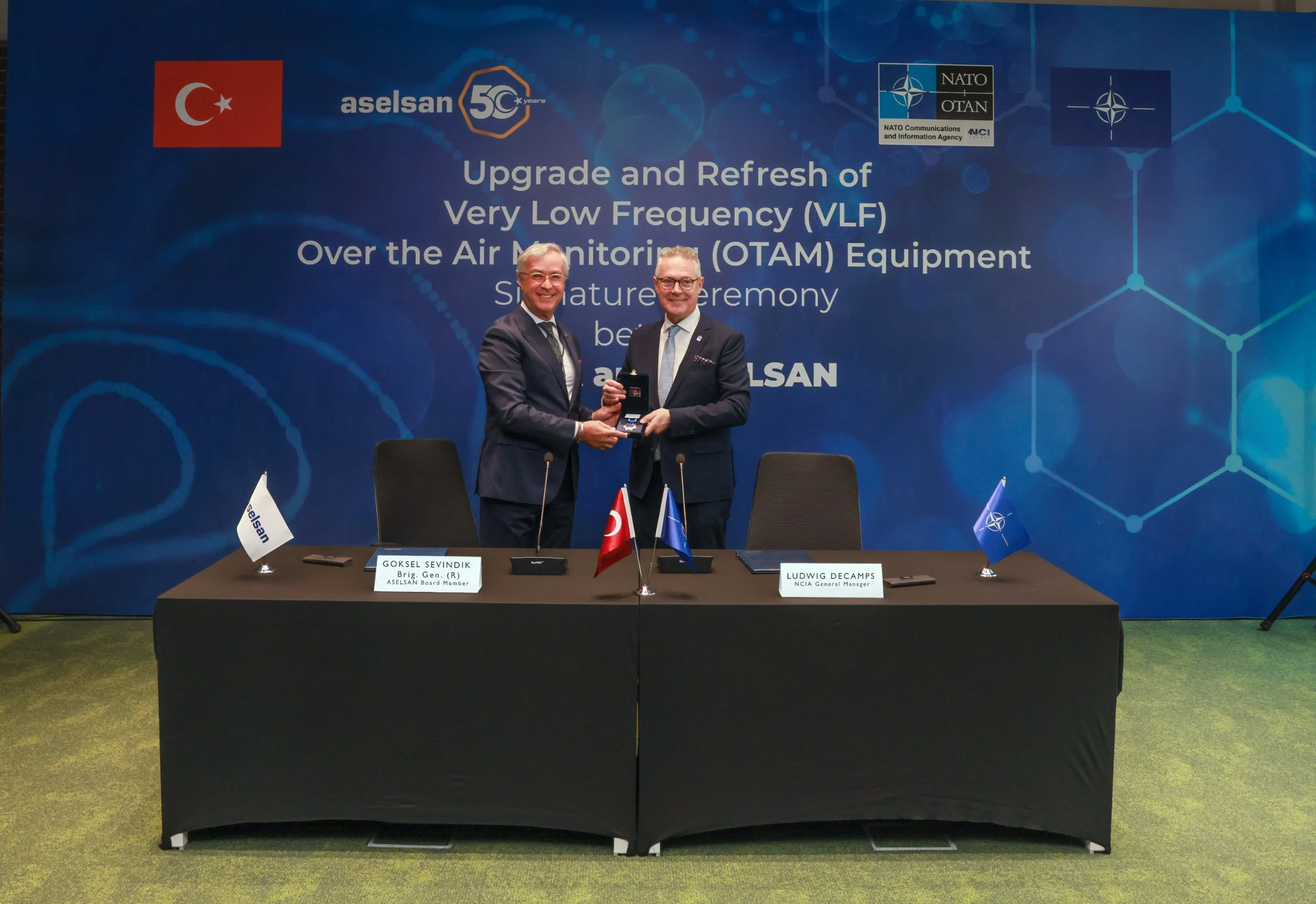 Aselsan VLF Haberleşme Sistemleri NATO Entegrasyonu Tamamlandı. TÜRKİYEDE İŞ DÜNYASI DERGİSİ 