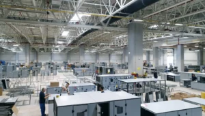 Türkiye'nin iklimlendirme sektöründe vites yükseltti 4 Sytemair Turkiye Fabrika Uretim Hatti 1 094003295 scaled 1
