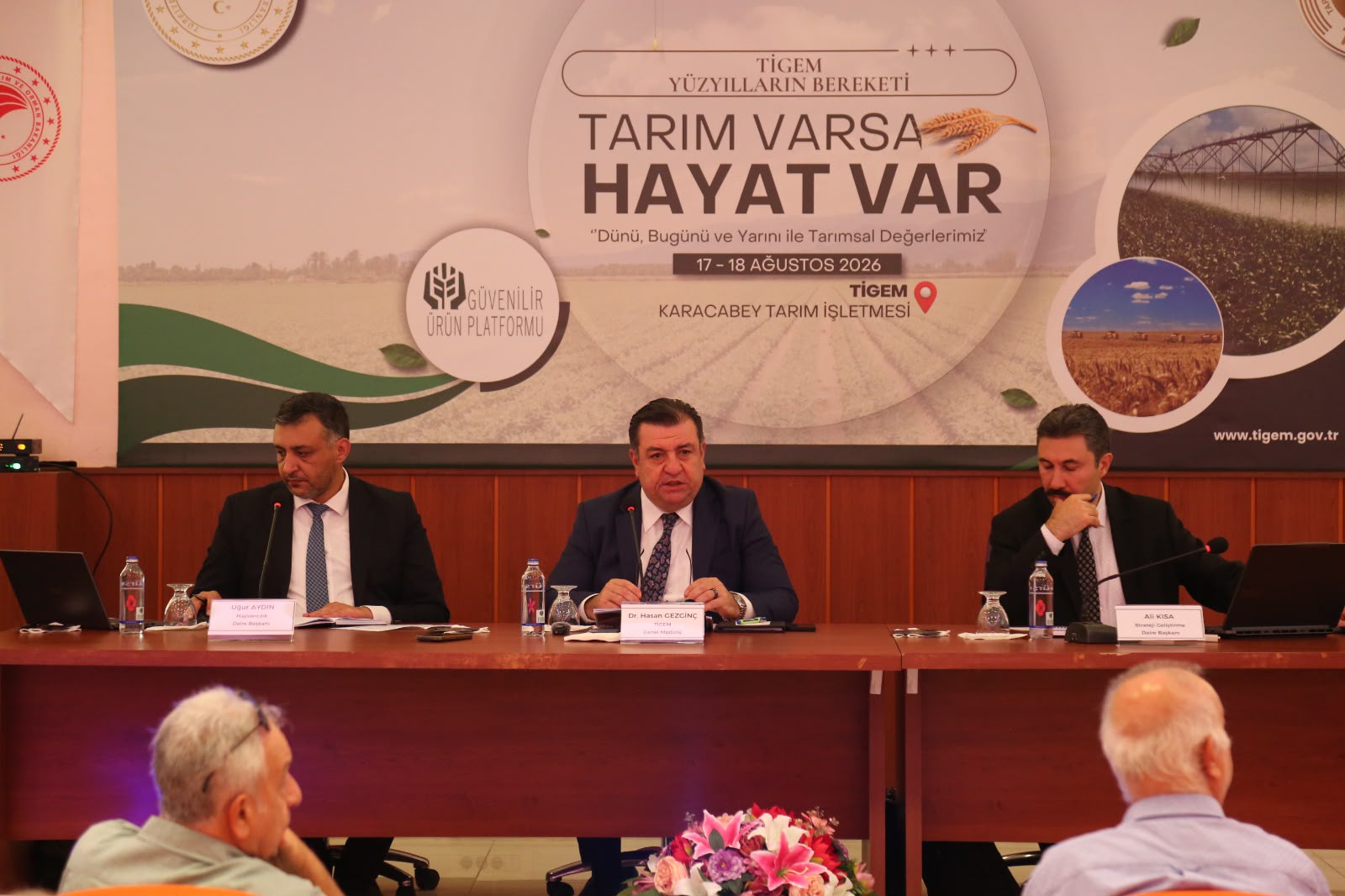"Tarım Varsa Hayat Var" projesi kapsamında gıda ve tarım sektörü TİGEM'de buluştu 3 WhatsApp Image 2026 08 18 at 13.19.02 1