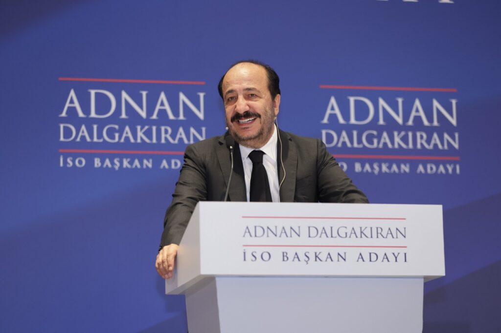 Adnan Dalgakıran’dan sanayi için kapsamlı dönüşüm çağrısı 3 İSO Başkan Adayı Adnan Dalgakıran, Türkiye sanayisinin teknoloji, verimlilik, ölçek, insan kaynağı ve teşvik sistemini birlikte ele alan yeni bir stratejiye ihtiyaç duyduğunu söyledi.