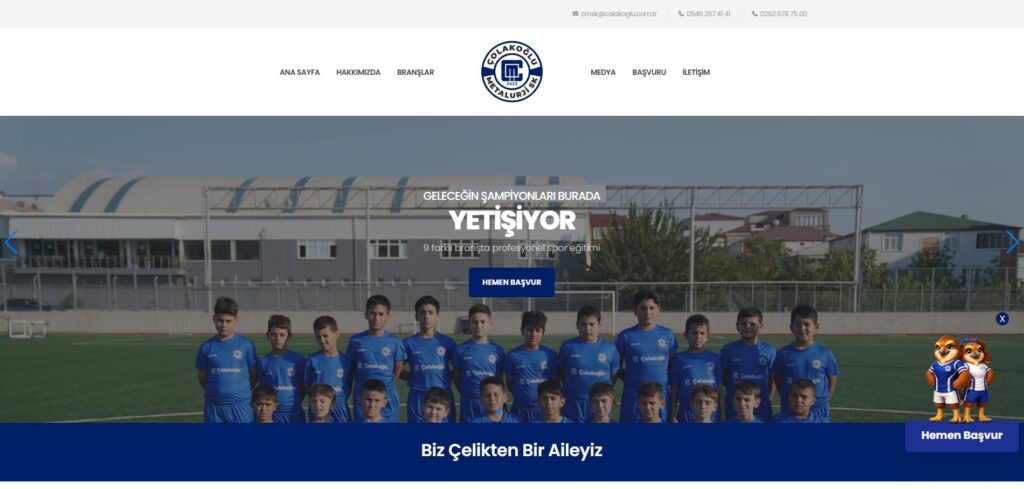Çolakoğlu Metalurji Spor Kulübü dijitalde yeni döneme başladı 3 CMSK Web Anasayfa 101948970