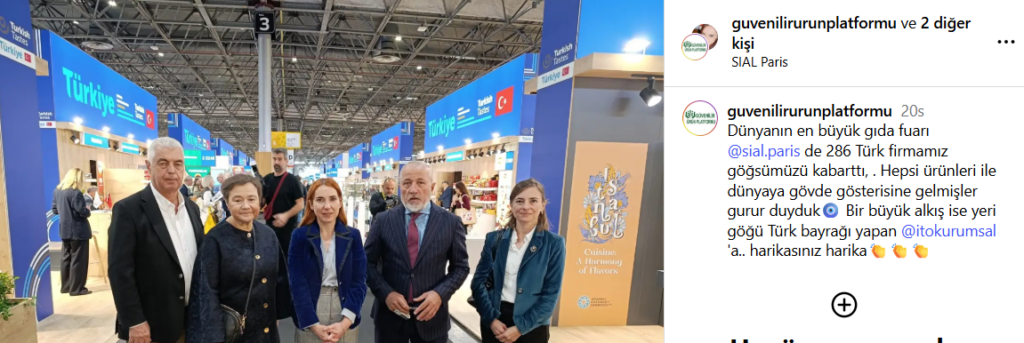SIAL Paris’te 286 Türk firması gövde gösterisi yaptı 4 Ekran goruntusu 2026 10 18 123654