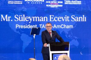 İstanbul’da transatlantik ticaret için yeni dönem mesajı 3 TABA AMCHAM GENEL BASKANI SULEYMAN ECEVIT SANLI 2